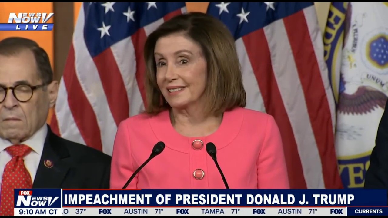 Breaking News Nancy Pelosi Names Impeachment Managers US Politics | US